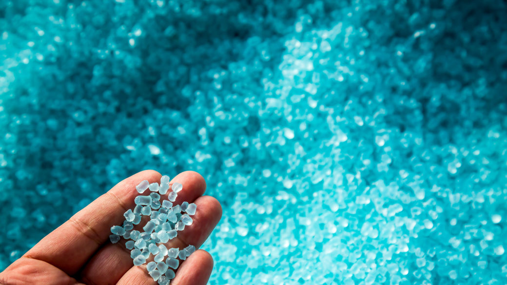 plastic pellets